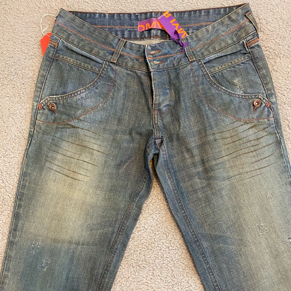 Low rise Brazilian jeans